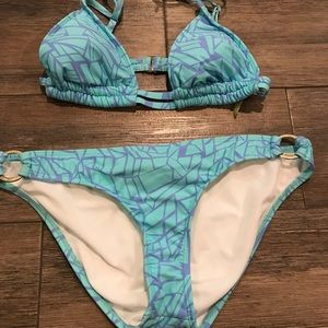 Two piece bathing suit
